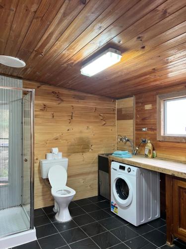 Vonios kambarys apgyvendinimo įstaigoje Katoomba Hideaway - Blue Mountains Modern Getaway