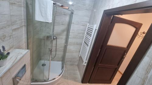 Ένα μπάνιο στο Hotel MONIKA
