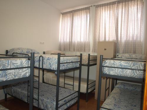Χώρος καθιστικού στο Hostel Rural David Broncano