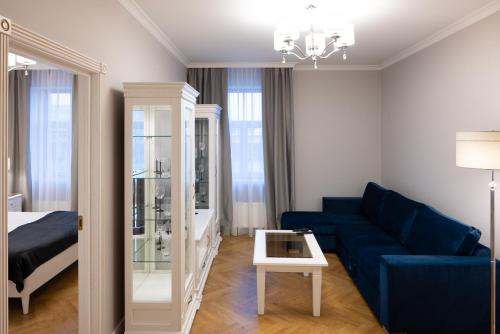 Zona d'estar a Rezidence Pērnavas 41
