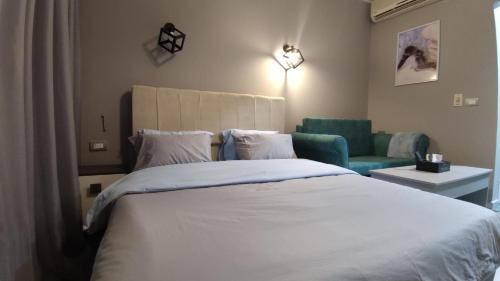 Cama ou camas em um quarto em Lux Studio in Delta Sharm Resort