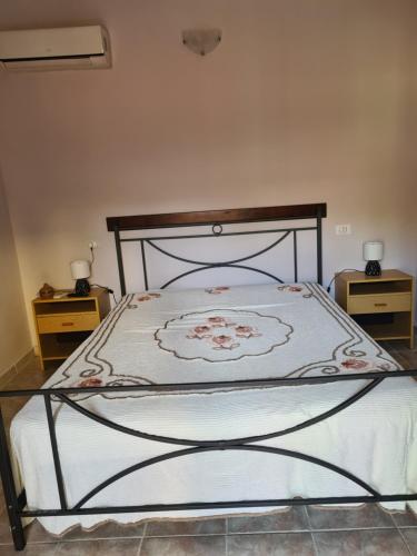 Giường trong phòng chung tại La Tenuta dell 'Orta