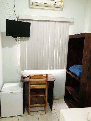 Μια τηλεόραση ή/και κέντρο ψυχαγωγίας στο Hotel Ceolatto