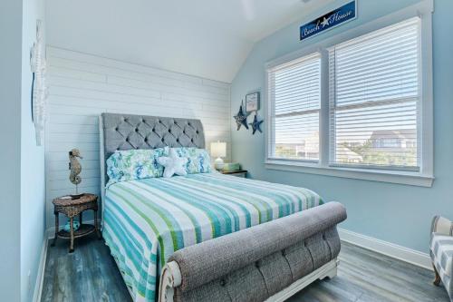 Ένα ή περισσότερα κρεβάτια σε δωμάτιο στο Seaside Heights