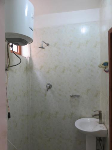 Koupelna v ubytování Christian Guest house