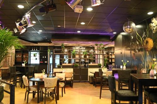 Restaurace v ubytování Glamplodge met privé sanitair