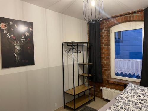 Postel nebo postele na pokoji v ubytování Apartment Hildesheim