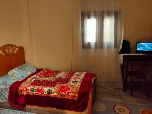 Postel nebo postele na pokoji v ubytování Nefertari Guest House