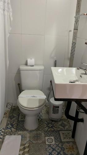 Een badkamer bij La Posada del Minero