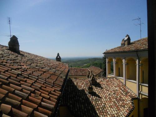 a view from the roof of a building at Locanda Martelletti in Cocconato