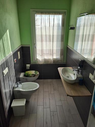 Koupelna v ubytování B&B Ai Prati