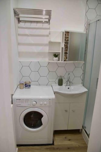 Another brick in the wall Apartment in Paris Sleeps 9
