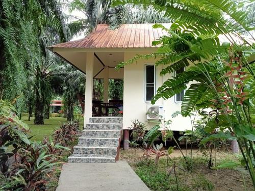 En have udenfor Khao Sok Palm Garden Resort