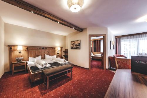 Istumisnurk majutusasutuses Hotel Rose