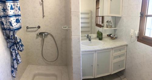 Ванна кімната в La maison des Sources