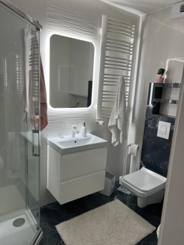 Kúpeľňa v ubytovaní Apartament 2 pokojowy Rzeszów