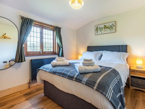 Katil atau katil-katil dalam bilik di Snowdrop Lodge -uk32959
