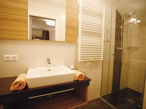 Ванная комната в Hotel Diana