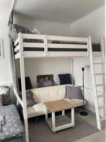Postel nebo postele na pokoji v ubytování ARTep apartment