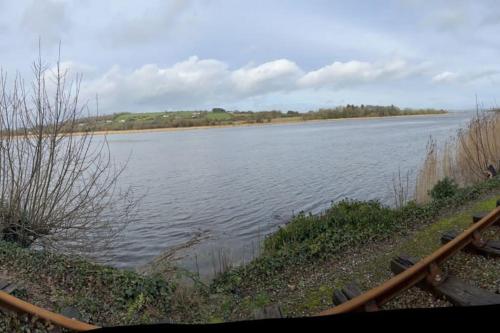 a view of a large body of water at Glencree Air in Kilmeaden