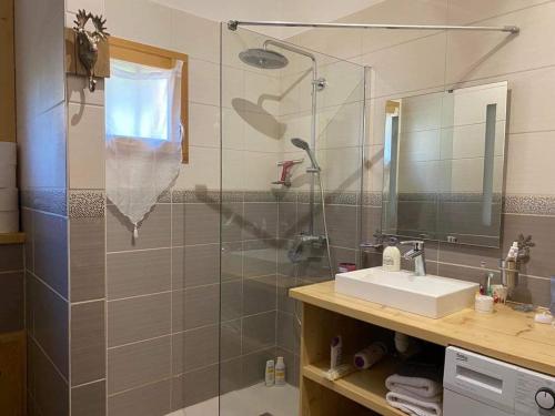 Vue imprenable tesisinde bir banyo