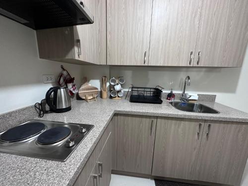 Una cocina o kitchenette en Twinlakes Merlot Vineyard Residences LL3G