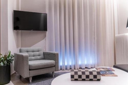 TV a/nebo společenská místnost v ubytování AN&VI Luxury apartments by stylish stays