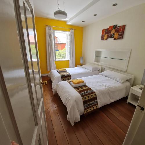 Cama o camas de una habitación en Hotel Cayman