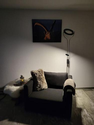 Ein Sitzbereich in der Unterkunft Studio Apollo 5