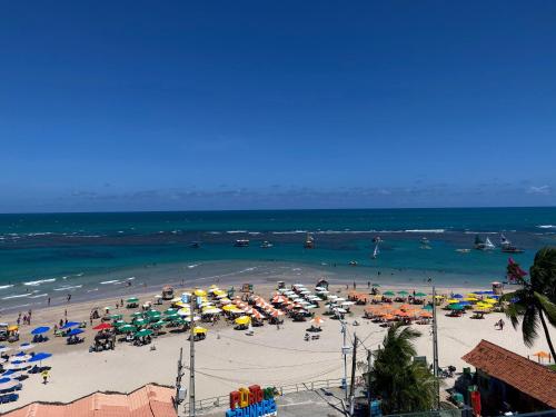 Apartamento Novidade na Booking.com Beira-mar Flat com varanda Piscinas Naturais Menor preço em Apartamento Novidade na Booking.com Beira-mar Flat com varanda Piscinas Naturais