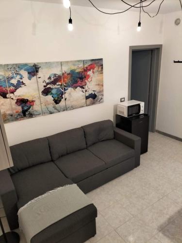 Area soggiorno di Queen apartment al Palazzetto
