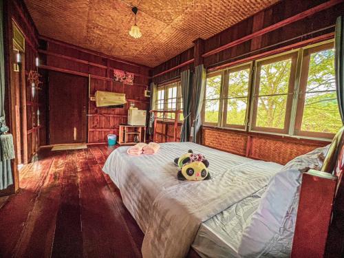 Postel nebo postele na pokoji v ubytování Phulomnum Resort