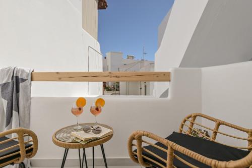 Naxian Horizonにあるバルコニーまたはテラス