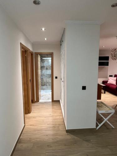 Ένα ή περισσότερα κρεβάτια σε δωμάτιο στο Apartamento en Ajo, Cantabria