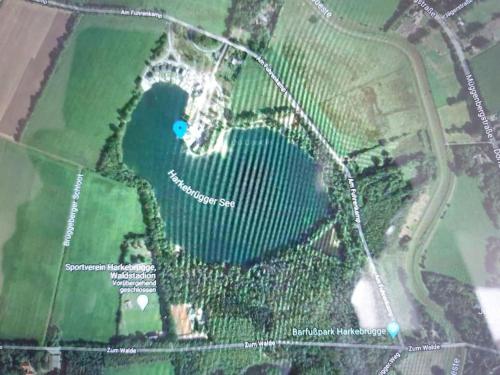 Naturlandschaft in der Nähe des Ferienhauses