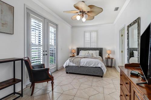 Postel nebo postele na pokoji v ubytování Villa Encore