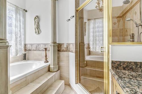 Koupelna v ubytování Villa Encore