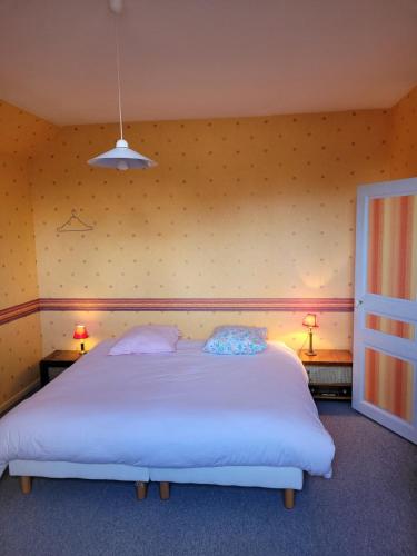 Posteľ alebo postele v izbe v ubytovaní Petite Maison à Salbris