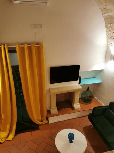 TV/trung tâm giải trí tại Vecchia Mottola Albergo Diffuso