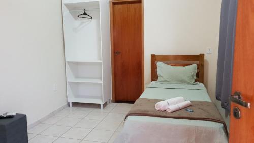 Postel nebo postele na pokoji v ubytování Pousada São José