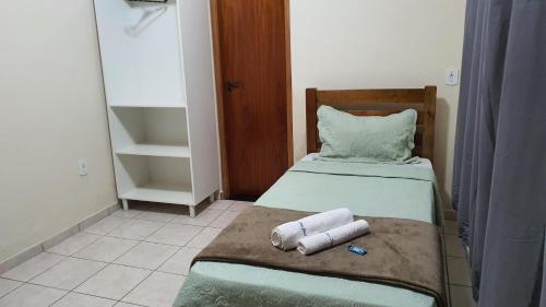 Postel nebo postele na pokoji v ubytování Pousada São José