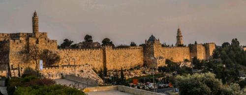 a view of the old city of jerusalem at Jaffa 17 - Lihi brand new studio in Jerusalem