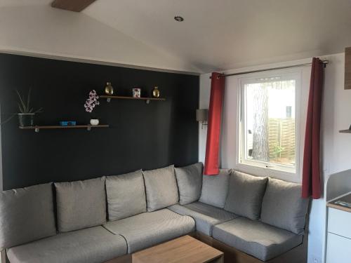 Mobilhomes Quiberon Camping Conguel - Bord de Merにあるシーティングエリア