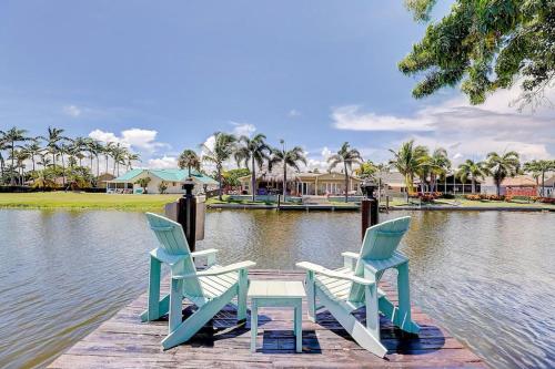 Classy N' Cozy Delray home! Pool with water view