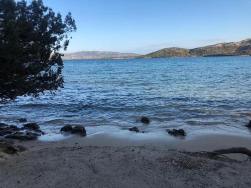 a view of a large body of water at Villa Capodorso, Palau Porto Pollo in Palau