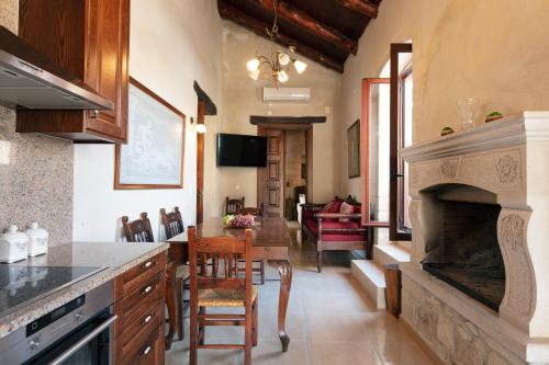 Χώρος καθιστικού στο Vigdini Traditional House