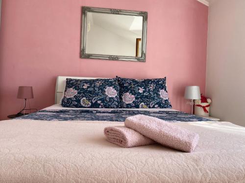Cama o camas de una habitación en Sunset Rooms Dubrovnik