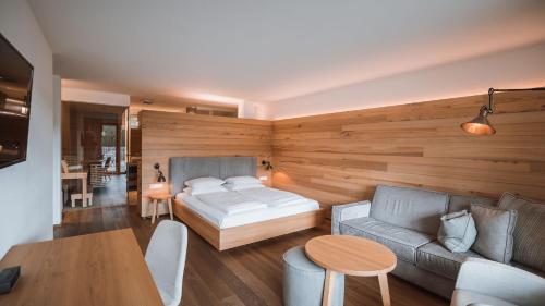 Postel nebo postele na pokoji v ubytování Hotel Solvie