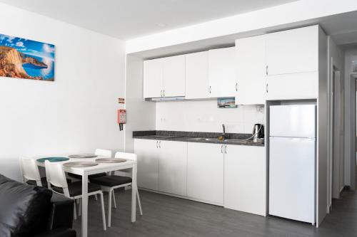 Dapur atau dapur kecil di Almada Downtown 102
