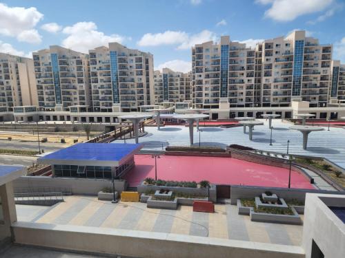Πισίνα στο ή κοντά στο Apartment at El Down Town New El Alamein
